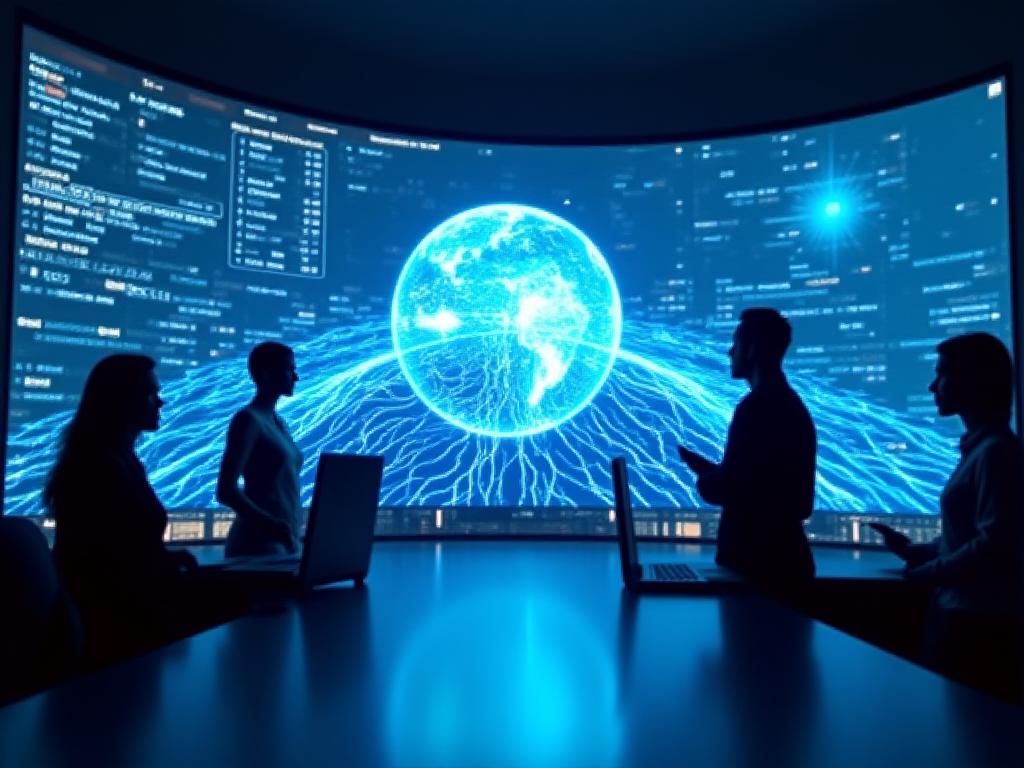 Aeolus Sync logistics coordination interface showing real-time global cargo movements